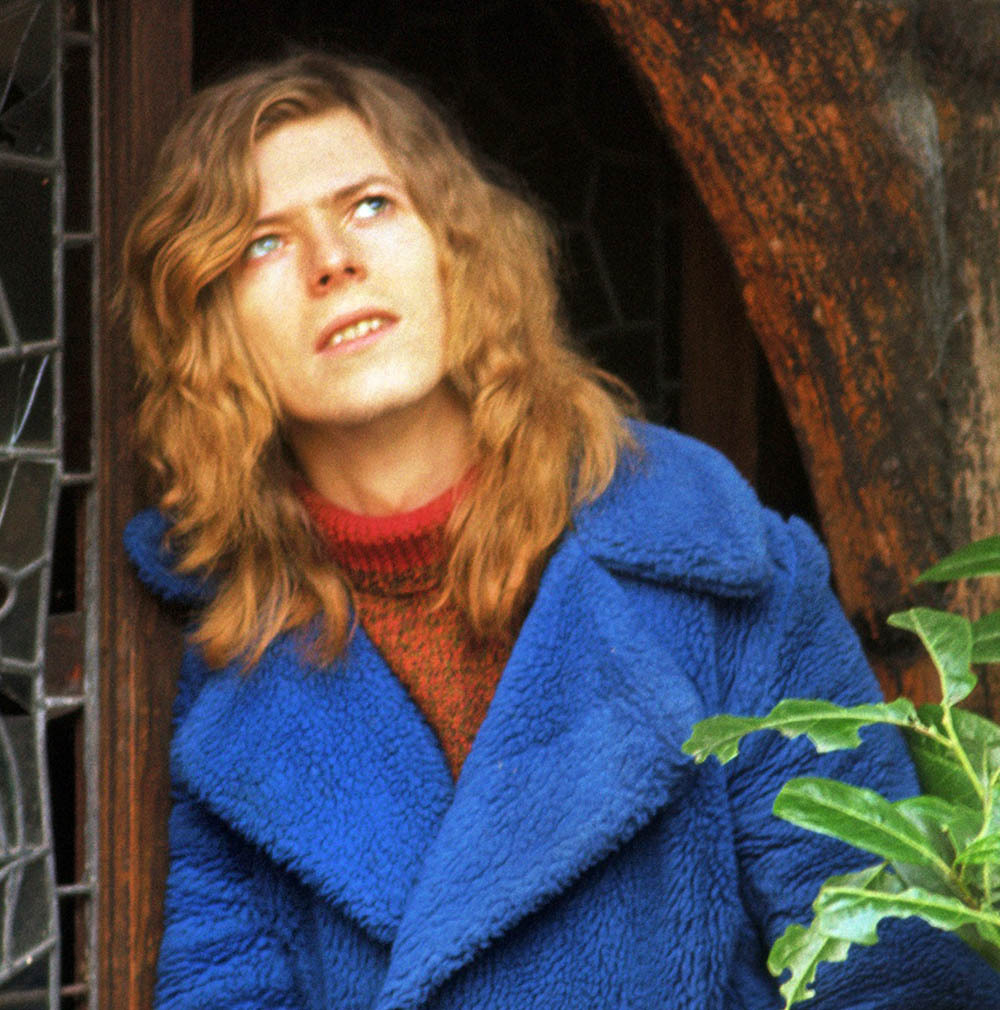 Turtleneck Porn - 1971: Classic Rock's Classic Year â€” David Bowie, blue-coated ...