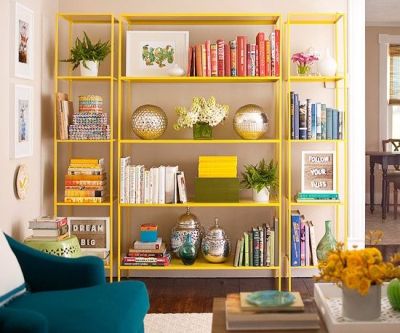 Bookshelf decor