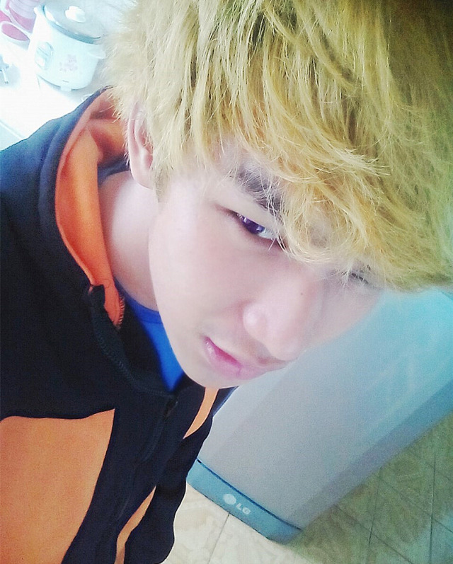 Ced Baal — Blonde Hair Ulzzang Boy