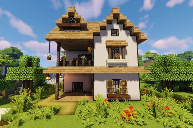 Minecraft Houses Aesthetic : Aesthetic architecture styles in an old