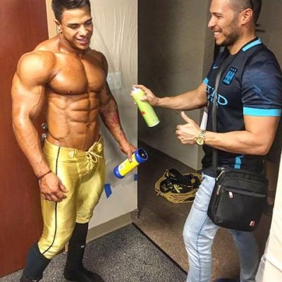 Muscular Hispanic Men