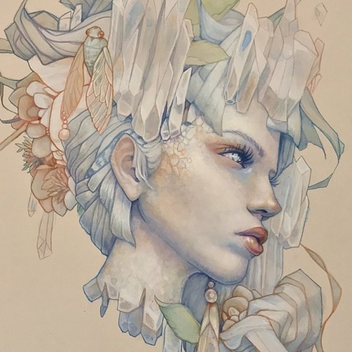 eiruvsq:Artist:Jennifer Healy“Today’s progress. I moved my...