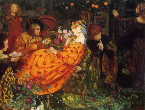 blue-storming:Eleanor Fortescue-Brickdale, The Deceitfullness...