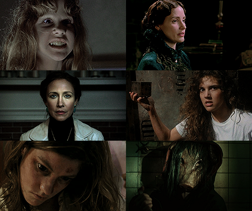 theunseeliequeen:It is women who love horror. Gloat over it....