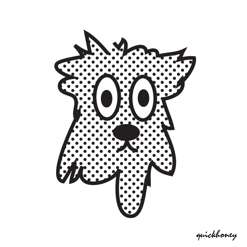 doodle poodle 2 http://quickhoney.com/#pen/quick-draw