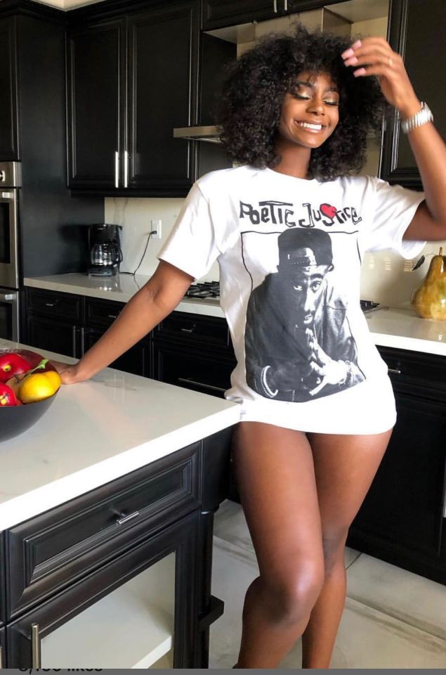 Maid fat ebony shorts