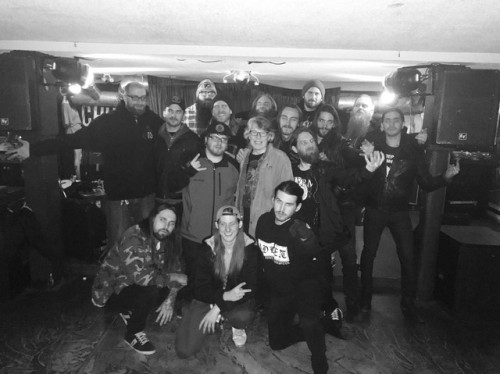 Ottawa was a fucking blast. Last night of tour with all 4 bands....