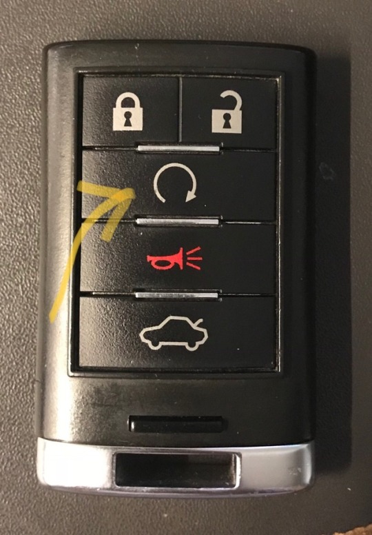 cadillac remote start not working