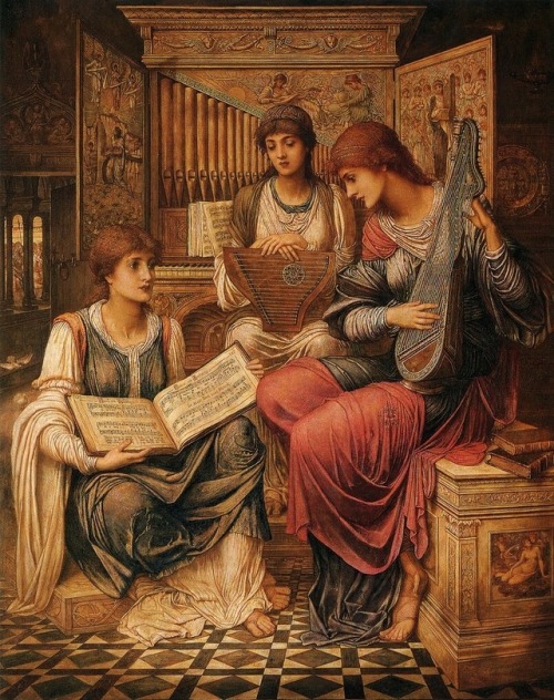 a-little-bit-pre-raphaelite:
â€œHappy New Year!!!They sang a song, a new song in the height,
Harping with harps to Him Who is Strong and True:
They drank new wine, their eyes saw with new light,
Lo, all things were made new. -Extract from â€˜From House...