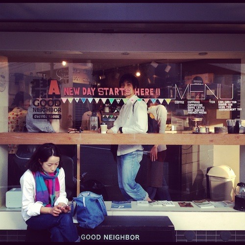 千駄ヶ谷 BE A GOOD NEIGHBOR COFFEE KIOSK / photo: L Phay