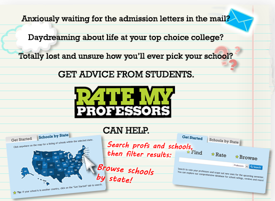 Did You Know Rate My Professors Can Help Out...