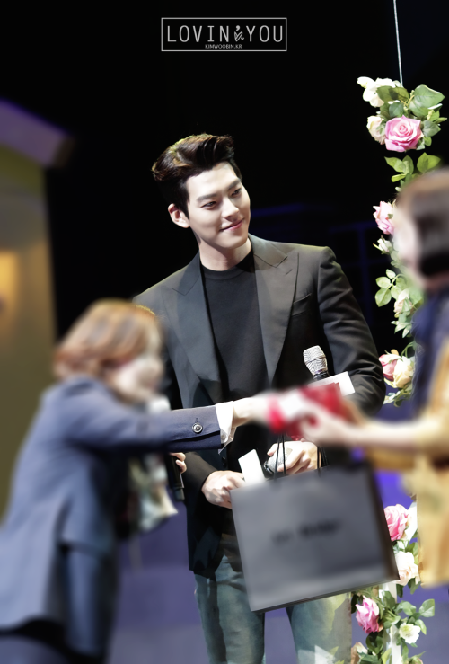 151009 Kim Woo Bin at Park Kyung Lim Talk concertcr: Lovin’...