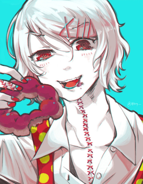 juuzou white hair | Tumblr