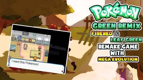 Pokemonercom Pokemon Green Remix
