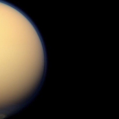 secrevts:Sept. 2, 2017. Titan, one of Saturns moons