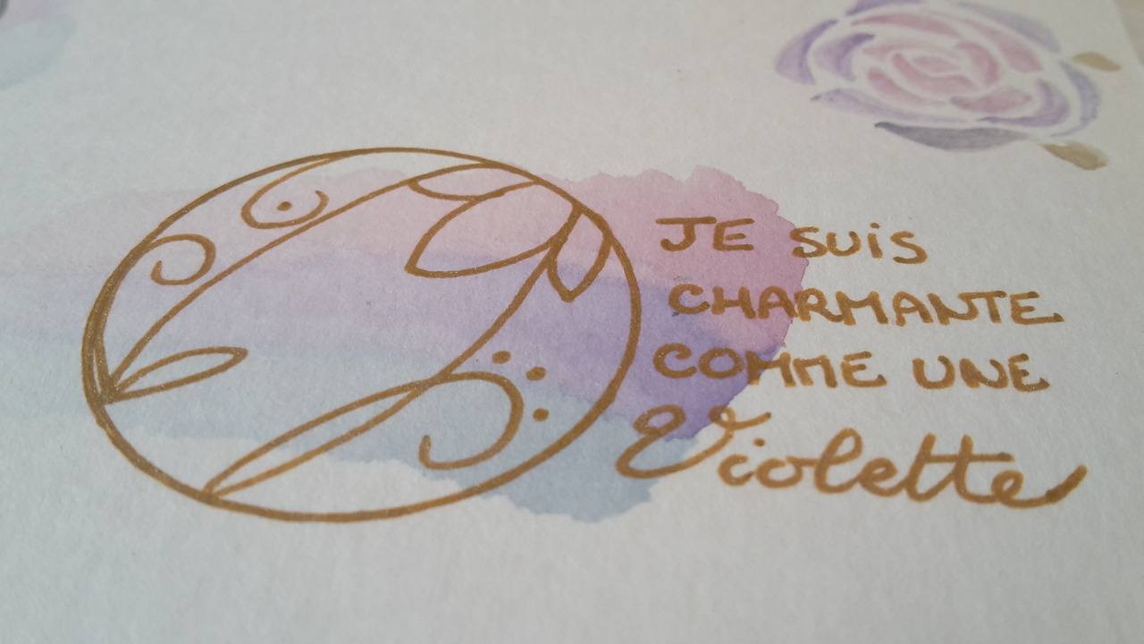 Carnet de Sorcellerie — “I am as lovely as a violet” A self-love sigil