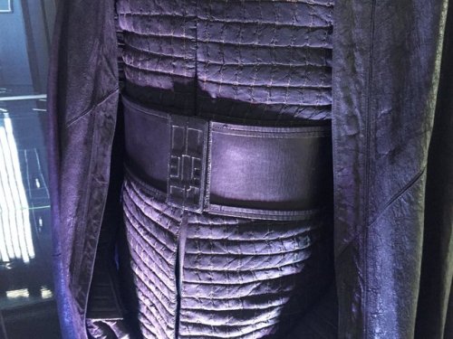 inwildspace:sleemo:Closeup of Kylo Ren’s  costume from The...