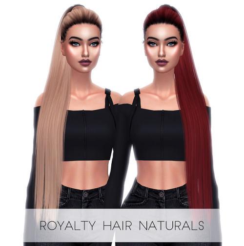 kenzar-sims4: ROYALTY HAIR NATURALS/dark roots-26...