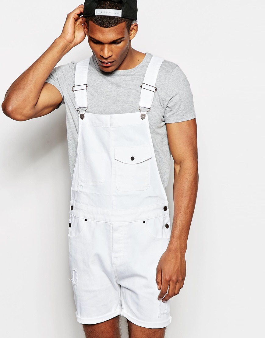 overallsftw / guys in overalls. - New short overalls/dungarees from ASOS