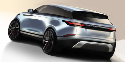 biroandclay:Range Rover Velar. Press design sketches.今天完全被Range...