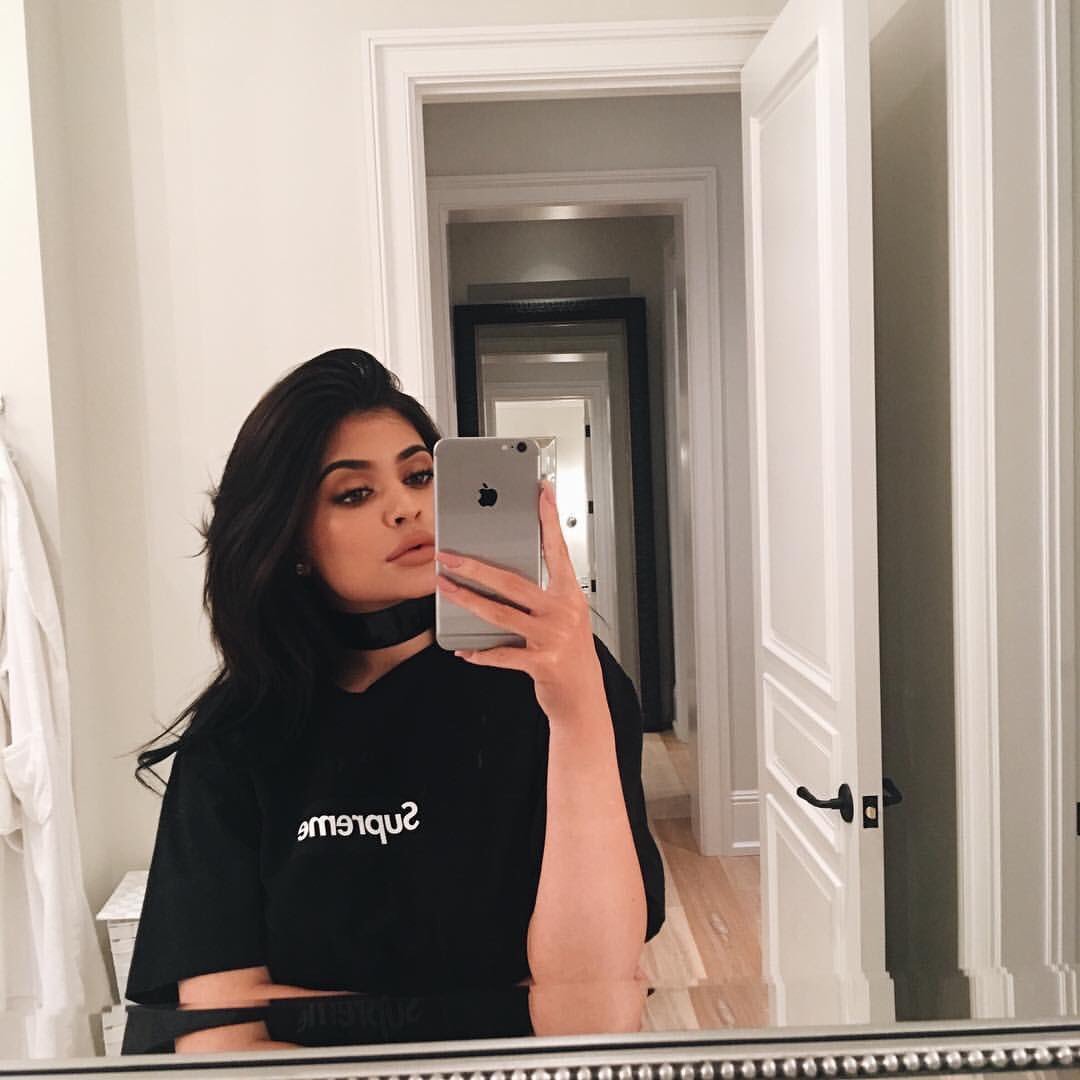 kylie jenner supreme shirt