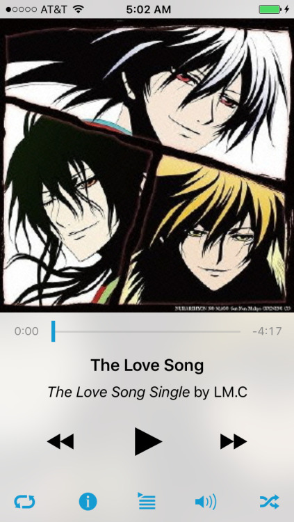 Casual Otaku First Song Of The Day The Love Song By Lm C