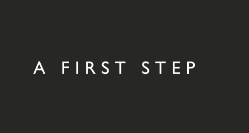 A First StepBlah… Lorem ipsum dolor sit amet,...