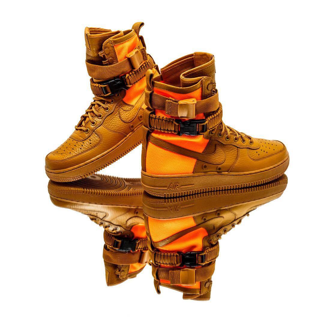 nike air force 1 mid sf desert ochre