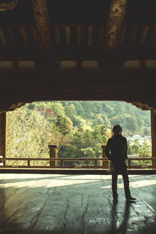 at toyokuni shrine on miyajima island, hiroshima, japan, on dec....