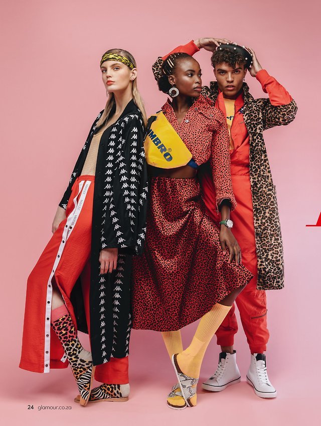 Boss Models — Anoushka, Nneoma & Josh for Glamour Magazine