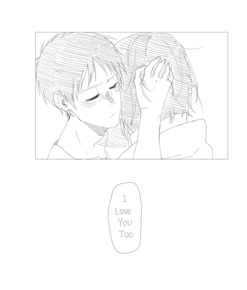 because-of-eggs:Eremika Week Day 4: NSFW / Confession