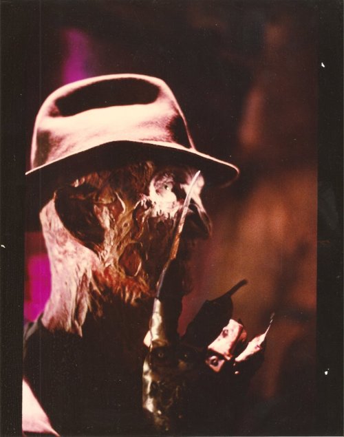 ryanhills420:Rare production stills of Robert Englund as Freddy...