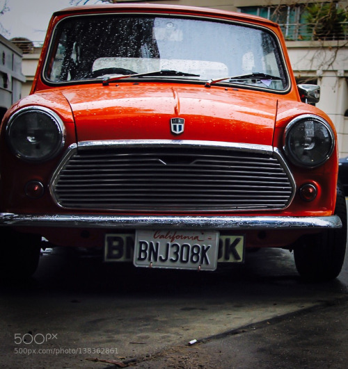 fourcolortransport:Vintage Mini Cooper by jbmunoz27This...