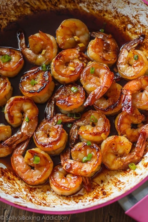 healthypouch:20 MINUTE HONEY GARLIC SHRIMP...