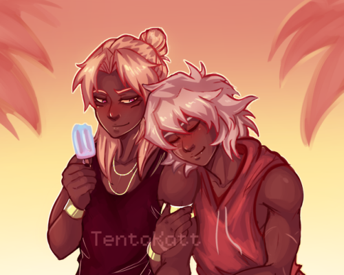 tentakatt:Some sweet summer thieves ~ uwu