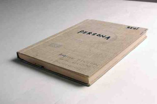 barcarole:Bergman’s shooting script for Persona.