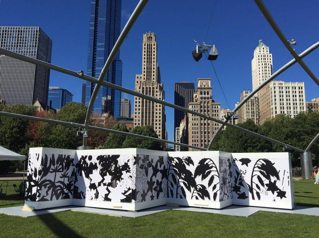 Some shots from yesterday’s public painting project