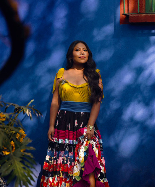 flawlessbeautyqueens:Yalitza Aparicio photographed by Alex...