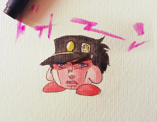 tobiaswheller:When kirby eats Jotaro…