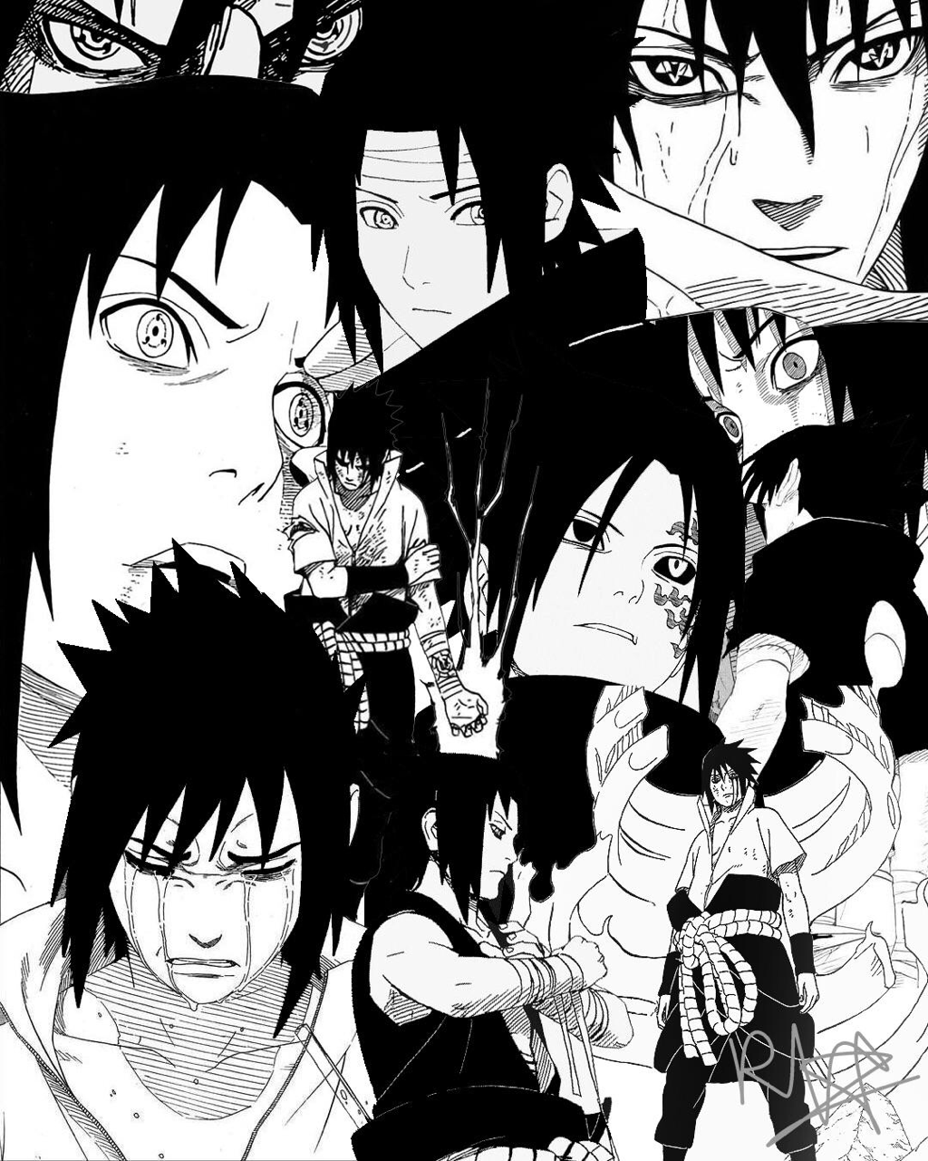 Sasukes Wife The Many Faces Of Sasuke