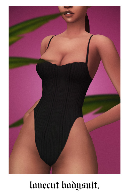 grimcookies:lovecut bodysuitAgain, I give like 99% credit to...