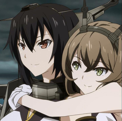 anetherealbean:jidtaphon:Nagato x Mutsu so sweet...