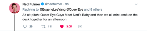 witcheugene:everyone’s responses to a queer eye/try guys...