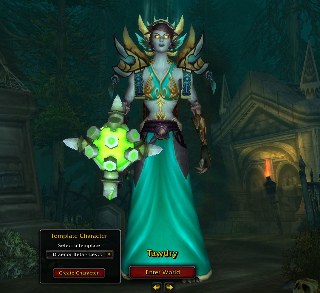 Current Interest: WoW • Warlords of Draenor ~ Forsaken Female This is my...