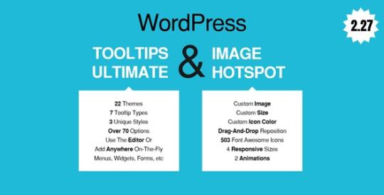 WordPress Tooltips Ultimate & Image Hotspot v2.27 Nulled