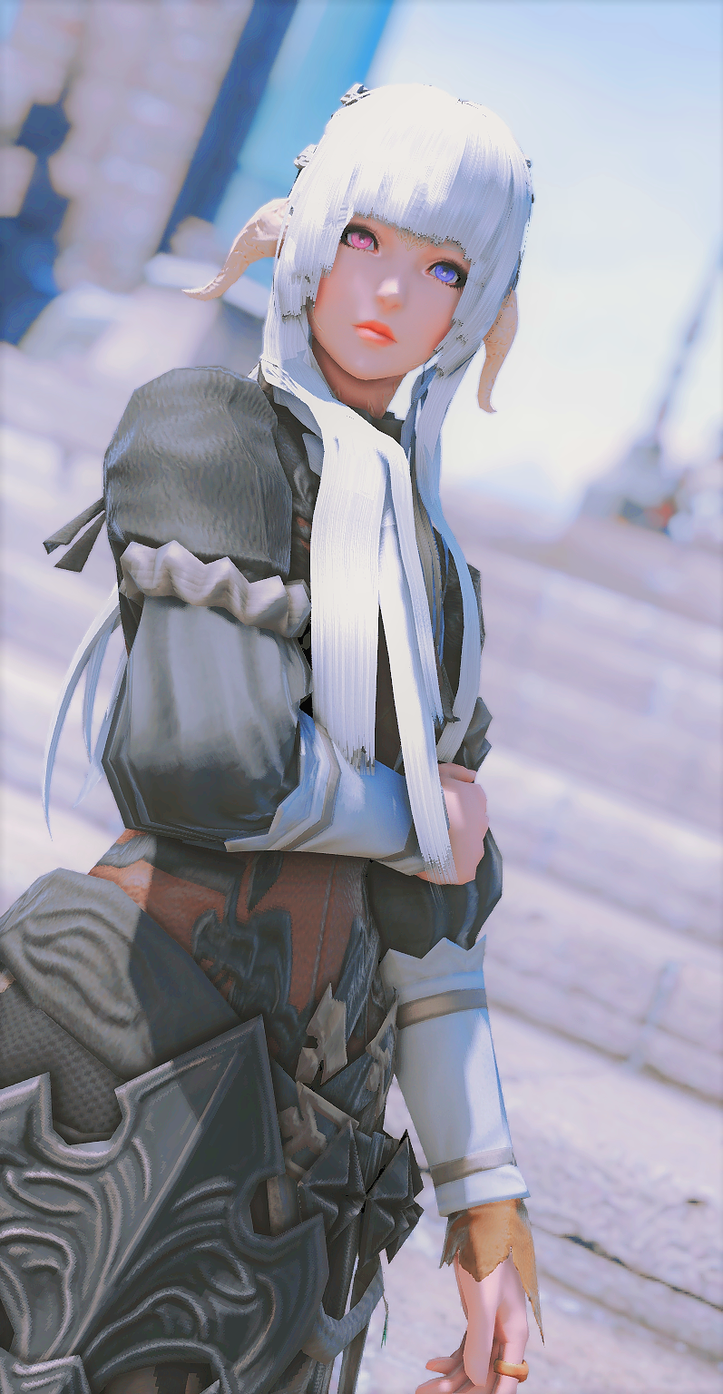 Cutiepoo Ffxiv Mods Screenies Braided Long Ponytail Hair