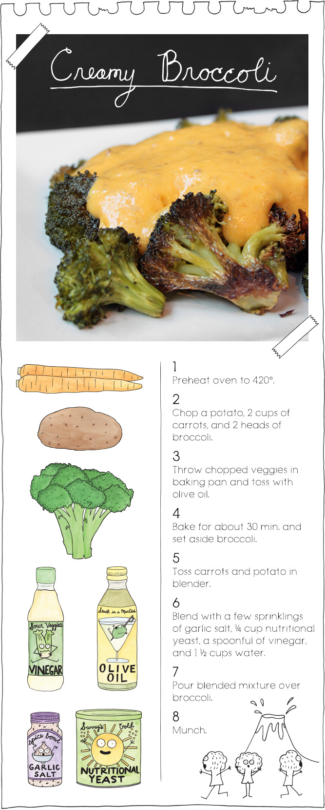 Creamy Broccoli Recipe by The Vegan Stoner