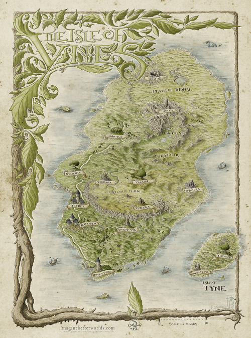 jstevensonart:The Isle of YnesThe isle of Ynes has long been...