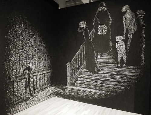 tehhufflepuffinquisitor:Edward Gorey Exhibit at the Wadsworth...