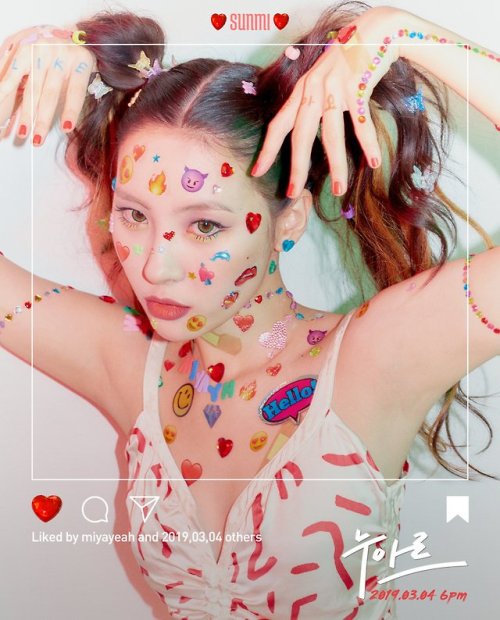 fy-wondergirls:Sunmi ‘1 Like it’ TeaserRelease l...